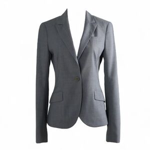 ❣️Theory Women’s Hayward Wool Classic Blazer in Solid Grey